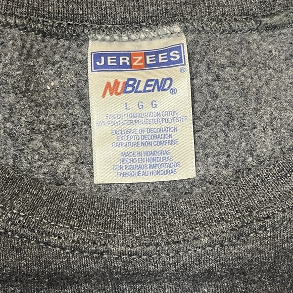 Jerzees Ketchikan Alaska Crewneck Sweatshirt Adult Unisex L Gray Cozy Casual - Picture 6 of 6